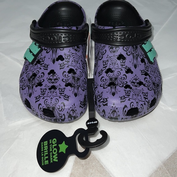 M5/W7 DISNEY CROCS The Haunted Mansion UNISEX Shoes *SLIP RESISTANT* - Picture 14 of 14